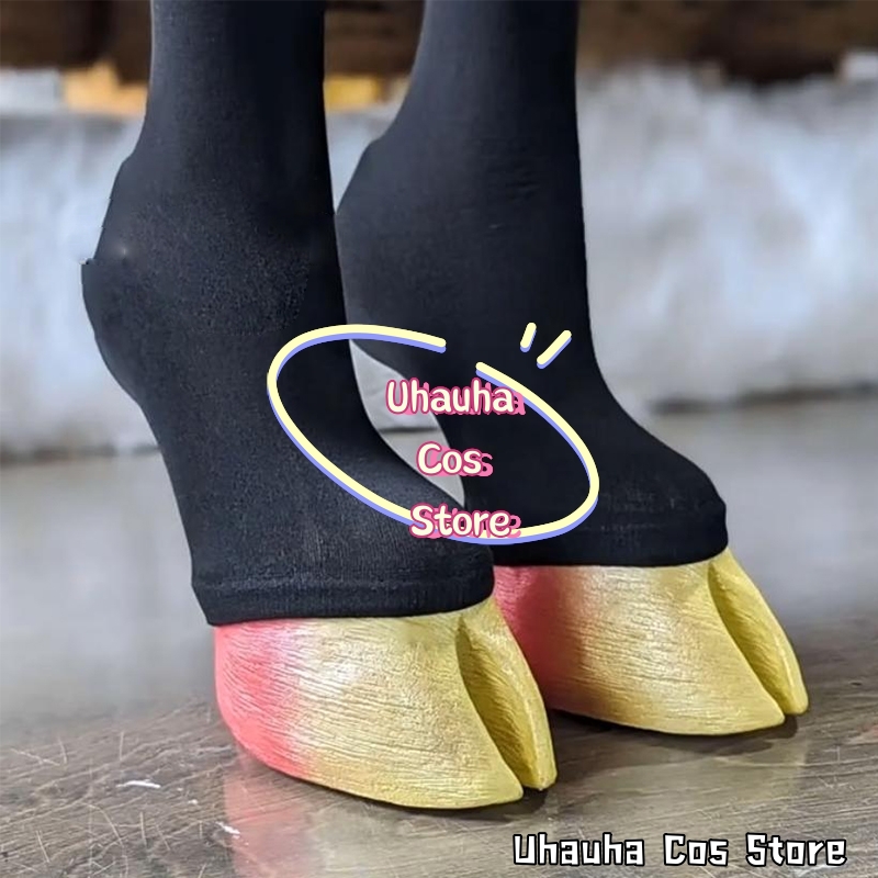 Toe Sock Split - CR6.23*Split Hoof De-mon Cosplay Ayakkabıları Gotik