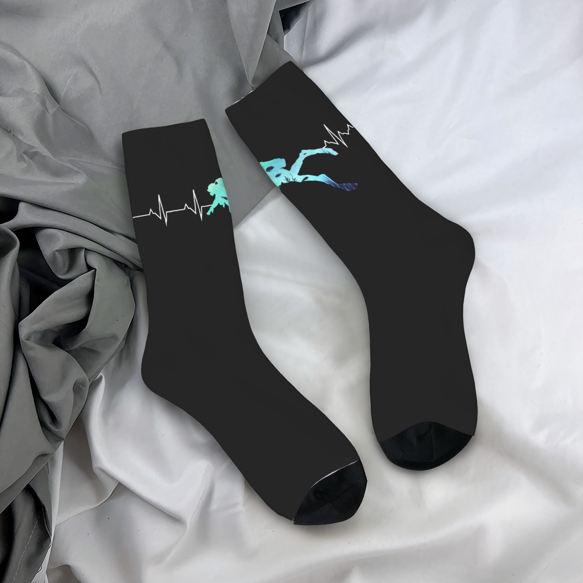 Dress Sock Men - Özel Serin Erkek Tüplü Dalış Kalp