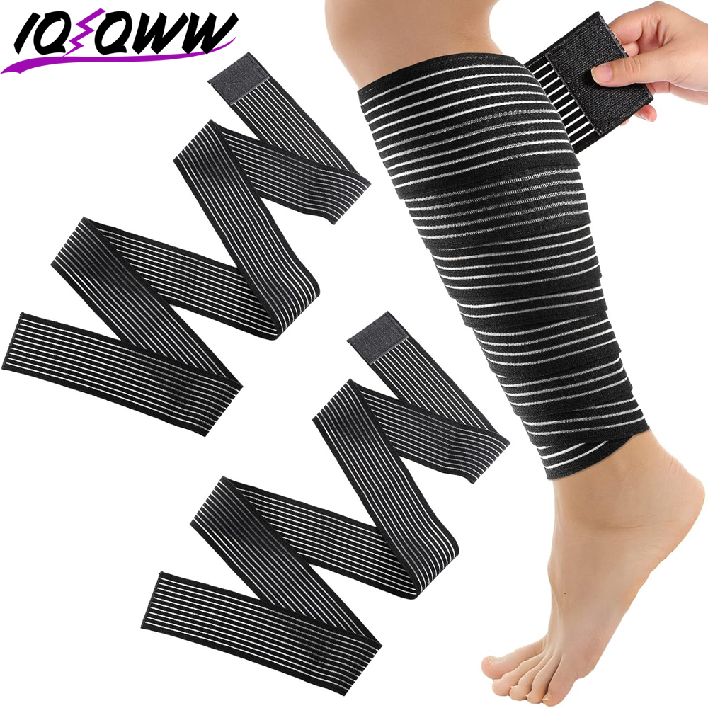 Compression Sleeve Calf - 1 adet 40-300cm sıkıştırma bandaj koruyucu