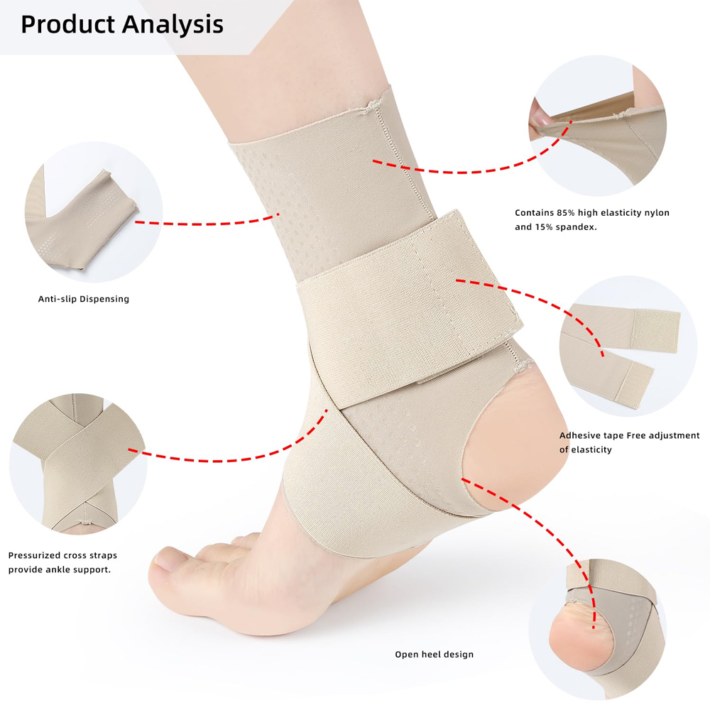 1 adet Ayarlanabilir Sıkıştırm - Ankle Brace Sock incelemesi ve fiyatı