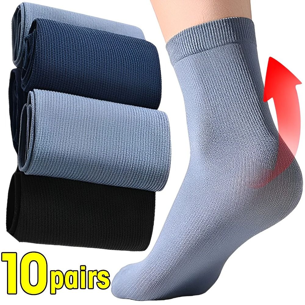 10 çift Rahat Nefes Erkekler B - Silk Sock Bamboo incelemesi ve fiyatı