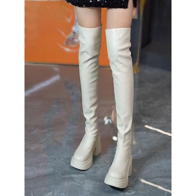 Yuvarlak burunlu kalın tabanlı - Knee High Sock Women incelemesi ve fiyatı