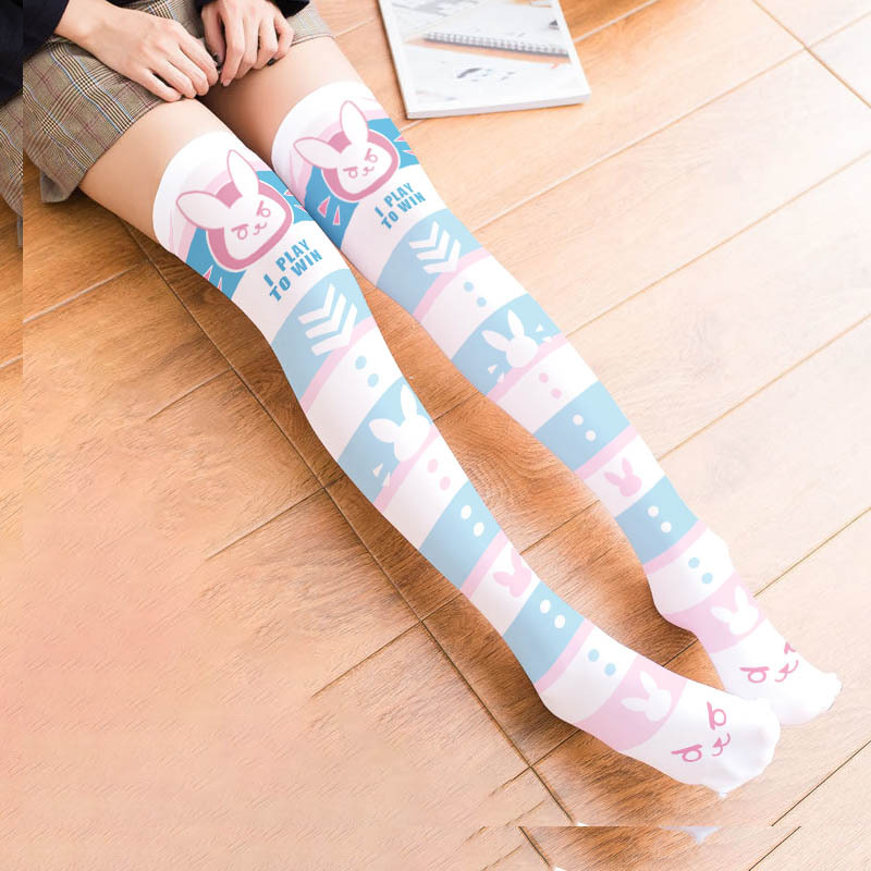Oyun OW D.Va Karikatür Baskılı - Silk Sock Bamboo incelemesi ve fiyatı