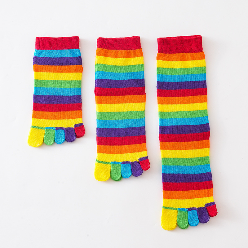 Kadın Çorapları Gökkuşağı Çizg - Toe Sock Split incelemesi ve fiyatı