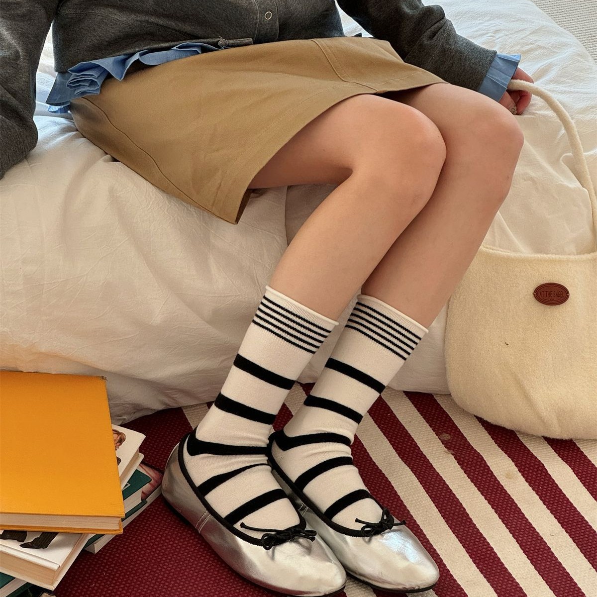 SP & ŞEHIR Kore Kış Çizgili Yü - Silk Sock Bamboo incelemesi ve fiyatı