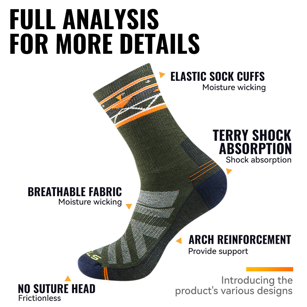 WRELS 1/2/3 Çift Merinos Yünü  - Wool Hiking Sock incelemesi ve fiyatı