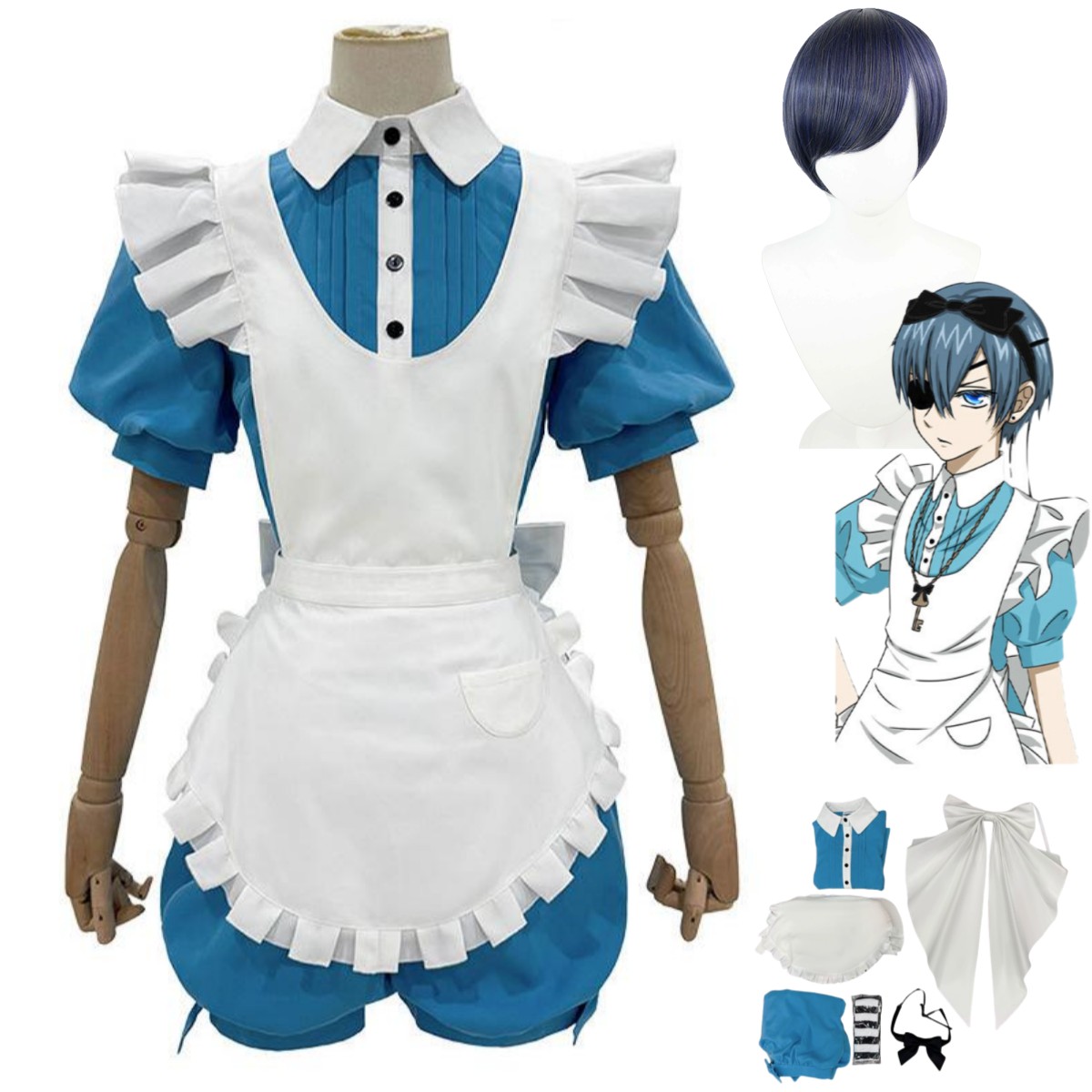 Anime Ciel Phantomhive Gülümse - Dress Sock Men incelemesi ve fiyatı