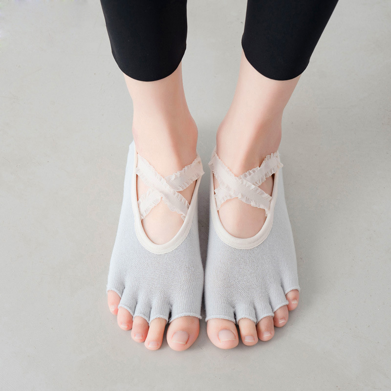 Beş parmak Yoga çorap dantel ç - Toe Sock Split incelemesi ve fiyatı